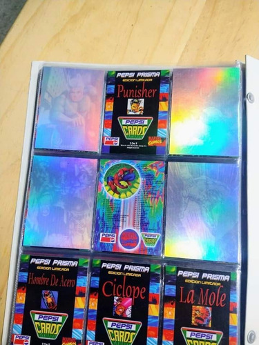 Imagen 3 de 9 de Album Pepsi Cards De Marvel Cómics Álbum + Set Completo
