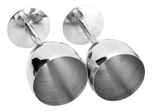 4pcs Stainless Steel Red Wine Glass Tumbler