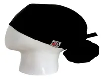 Comprar Gorro Quirúrgico Unicolor Negro Antifluido + Lanyard 