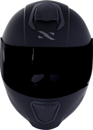 Capacete para moto Norisk  Razor Monocolor  preto fosco tamanho 54 