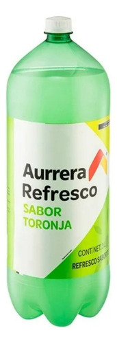 12 Pza Refresco Aurrera Sabor Toronja 3 L