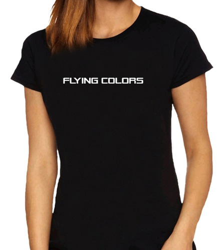 Camiseta Feminina Flying Colors - 100% Algodão