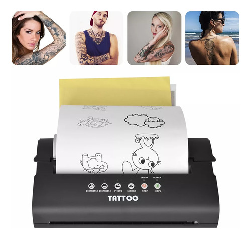 Impresora De Transferencia Tattoo Stencil, 30 Unidades