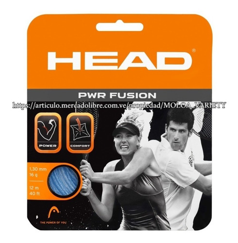Cuerda De Tenis Head Pwr Fusion