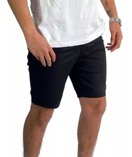 Short _ Bermuda Negro + Envio Gratis