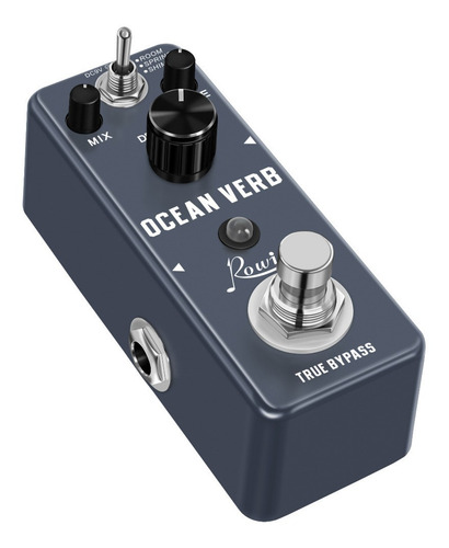 Imagen 2 de 5 de Pedal De Reverberación Digital Rowin Lef-3800 Ocean Verb Ped