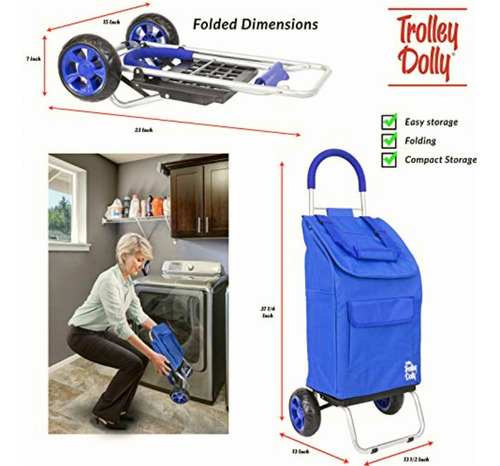 Dbest Products Trolley Dolly Carrito Para Compra