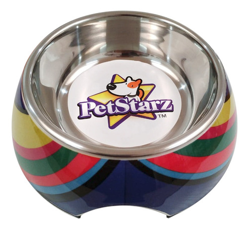 Pet Starz | Plato Tazón Para Mascota De Acero Inox. 160 Ml