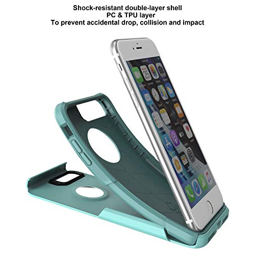 Para iPhone 7 8 Plus Protector Pantalla Vidrio Templado