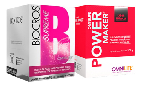  Biocros Energia Natural + Ganador Masa Muscular Powermaker 