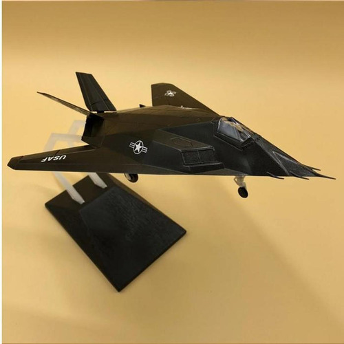 Jet Supersónico De Decoración, Mxfnk-001, 1:72, F-117 Nighth Color Negro