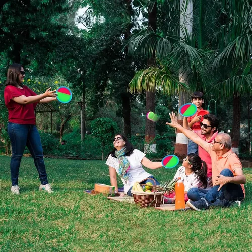 Set De 4 Juegos De Lanzar Y Atrapar Pelota Para Niños – Coordinación Mano-Ojo, Juguetes Al Aire Libre Para Actividades Familiares