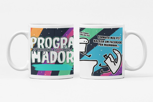 Caneca De Porcelana Personalizada Profissão Programadora