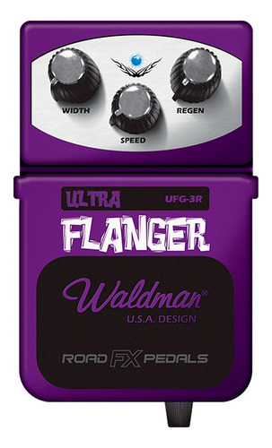 Pedal De Efeito Para Guitarra Waldman Ufg3r Ultra Flanger