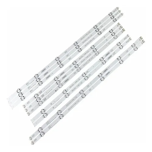 Kit 10 Strisce LED Retroilluminazione Per TV LG 60 Pollici &ndash; Modelli 60UJ635V, 60UJ6300, 60UK6100 E Simili