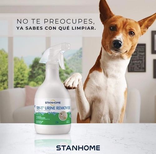 Stanhome 3 Try It Urine Remover Eliminador Olores D Mascotas