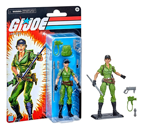 Boneca Lady Jaye F4765 G.i Joe Classified Series Hasbro