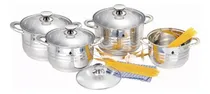 Comprar Juego De Ollas Libanesa 8 Pz Acero. Inox Tecnologia Alemania