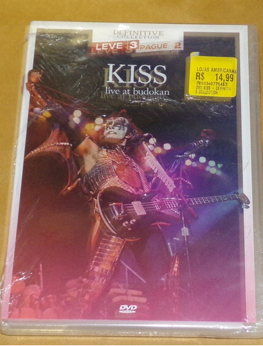 Kiss - Live At Budokan - Dvd Nuevo Kktus