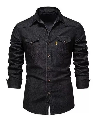 Camisa Guess Hombre Negra MercadoLibre