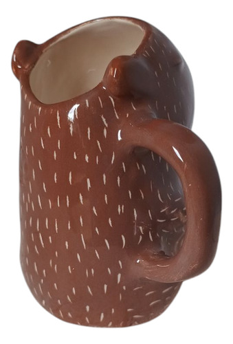 Mate De Cerámica Capibara Chocolate Capibara