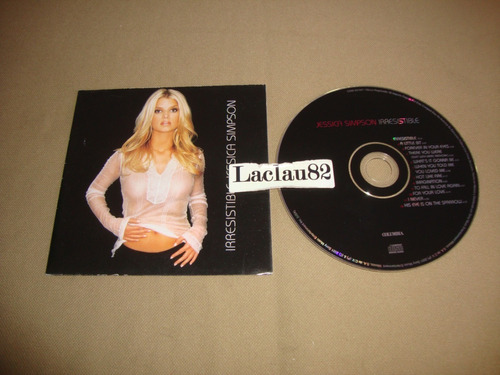 Jessica Simpson Irresistible 2001 Sony Cd