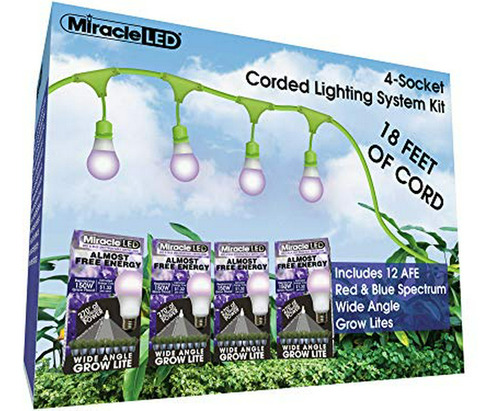 Focos Para Plantas - Miracle Led 602615 Almost Free Energy R