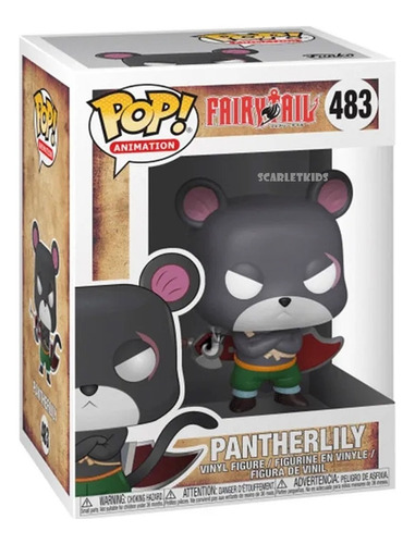 Funko Pop Fairy Tail Pantherlily 483 Original Scarlet Kids