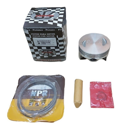 Kit Piston 200cc Yamaha Fz 16 Aros Japon Npr 