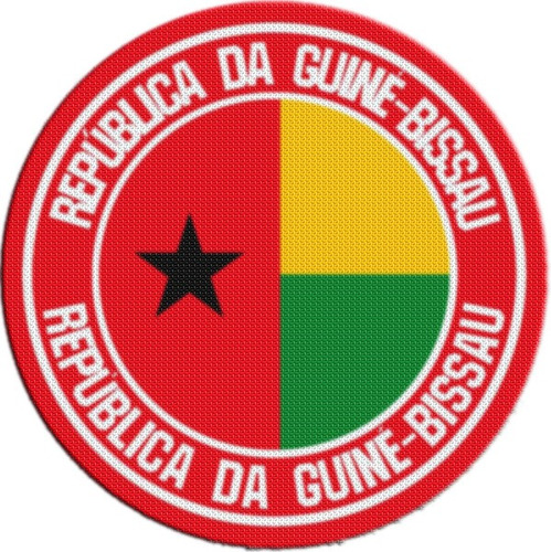 Parche Escudo Circular Guinea Bissau M01