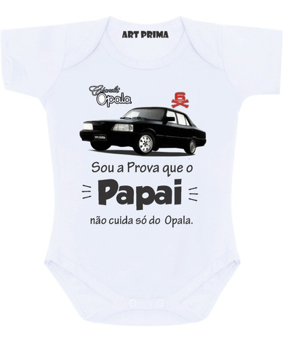 Body Roupa De Bebe Personalizado Opala Diplomata Opaleiro