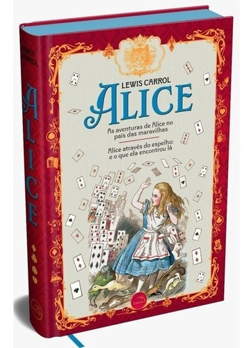 Livro Alice No País Das Maravilhas + Pôster: Deluxe