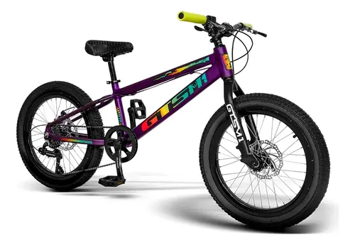 Bicicleta Gts Aro 20 Infantil Câmbio Shimano 7v Mtb20 — R$ 1.139,99 em Mercado Livre, 43% OFF