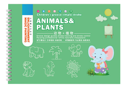 Libro De Dibujo F Para Niños, Libro Ilustrado De Iluminación