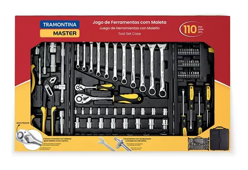 Maletín con herramientas 110 piezas - TN0899 — Fivisa