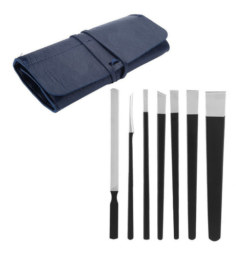 Juego De Cuchillos Para Uñas Encarnadas 7 Piezas
