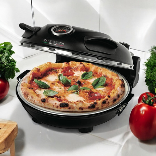 Horno Para Pizza Eléctrico Con Visor Essetta