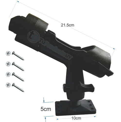 Imagen 1 de 3 de Soporte Articulado Para Pesca Kayak Embarcaciones