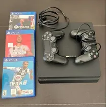 Comprar Sony Playstation 4 Slim Std 1tb-3 Juegos Fifa Sin Joysticks!
