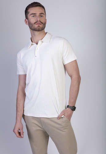 Polera Flash Beige New Man Ss24