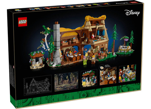 Lego Cabaña Blancanieves Y Los Siete Enanitos 43242 - 2228pz Cantidad De Piezas 2228