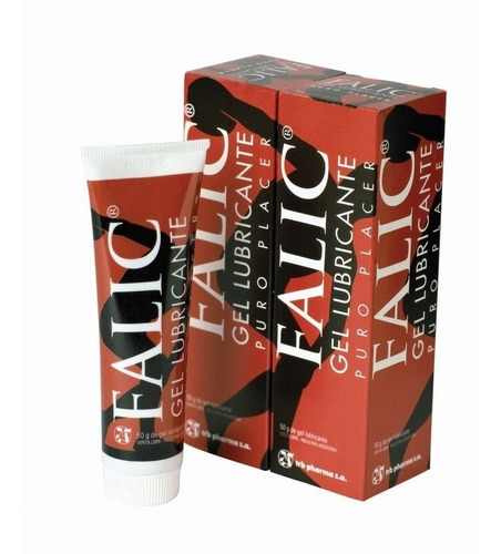 Imagen 1 de 2 de Falic Gel Lubricante Intimo Puro Placer X 50gr Sabor N/d