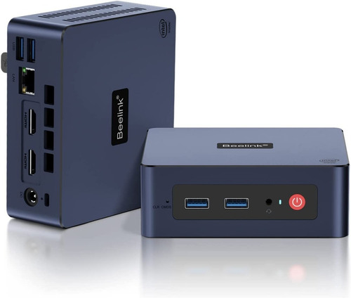 Imagen 1 de 10 de Mini Pc Intel 2.9ghz Ram 8gb 256gb M2 Dual Monitor Tv 4k Fhd