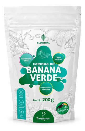 Farinha De Banana Verde Terramazonia 200g