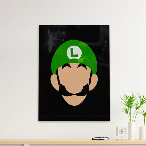 Cuadro Deco Luigi Retro (d1411 Boleto.store)