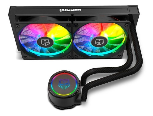 Imagen 4 de 7 de Watercooling Nox Hummer H-240 Argb 240mm Intel Amd