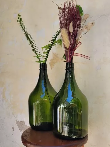 Antigua garrafa de vidrio o damajuanas Viresa 20 L, Cristal y Vidrio