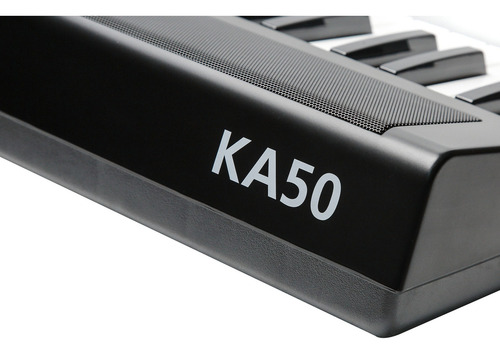 Piano Digital Kurzweil Ka50 88 Teclas Semipesadas Usb Midi Color Negro