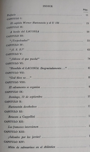 Libro La Trágica Odisea Del Laconia X Léonce Peillard 1942 (Usado)