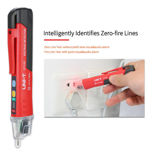. Uni-t - Detector De Voltaje (alarma)